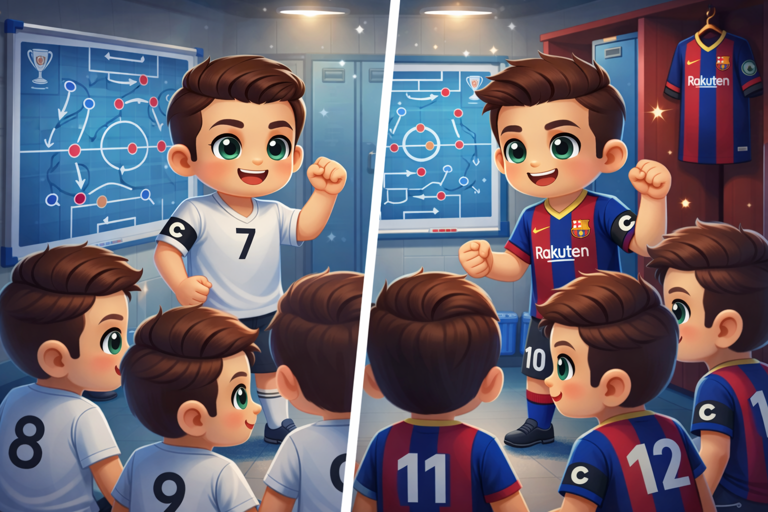 Tạo đội & cầu thủ